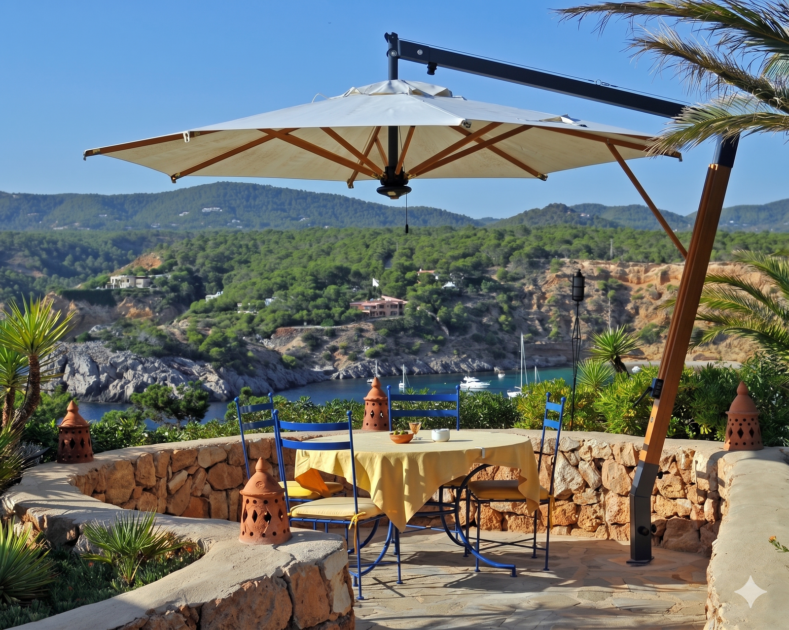 شماسي مودرن خارجية حديد معدن فاخرة لتجهيز المطاعم و فرش الكافيهات و الجلسات الخارجية Pro (29)